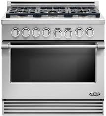 Sign up for the food network news newsletter privacy policy Dcs Rdv366l 36 Inch Pro Style Dual Fuel Range With 6 Sealed Burners 4 7 Cu Ft Self Cleaning Oven With 5 Adjustable Extension Telescopic Racking System And Illuminated Knobs Stainless Steel Liquid Propane