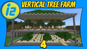 Vertical Tree Farm 4 Infiniverse 2 0 Minecraft Bedrock Edition Mcpe Minecraft Tree Tree Farms Minecraft Designs