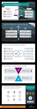 15 Modern Pros Cons Diagram Template Ppt Slide Examples And Comparison Infographic Icons Powerpoint Presentation Design Presentation Slides Templates Powerpoint Design