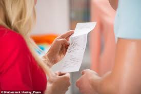 Both recipe and receipt derive from recipere, the latin verb meaning to receive or take, with receipt adding a detour through old north french and middle english. Uk Shops Urged To Sign Paperless Pledge Which Will See Receipts Replaced By Electronic Alternative Daily Mail Online
