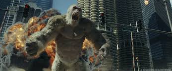 Survived being thrown into a sharp piece of debris. Rampage Erik Winquist Vfx Supervisor Weta Digital