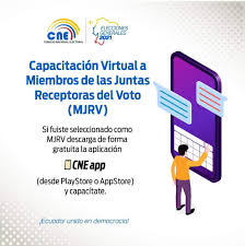 Para este nuevo proceso electoral, la ciudadanía ya puede consultar donde votar o donde sufragar; Capacitacion Cne Tungurahua Uniandes
