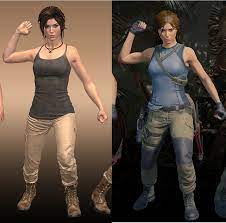 Lara croft in an incredible action figure, with a stunning body and the face of the actress protagonist of her films, make her a amazing figure for your collection! Lara Croft In Game Model Comparison Page 2 Www Tombraiderforums Com