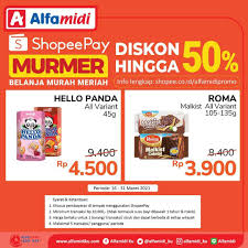 Untuk katalog belanja selengkapnya, dapat dilihat di bawah ini note : Katalog Promo Alfamidi Shopeepay Murmer 50 Periode 16 31 Maret 2021 Disqonin