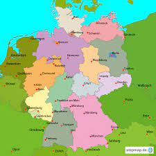 In zahlreichen metropolen haben sich vor allem an den flüssen sehr beliebte und attraktive wohngegenden entwickelt, die zu den teuersten in deutschland zählen. Stepmap Deutschland Wichtigste Stadte Landkarte Fur Deutschland
