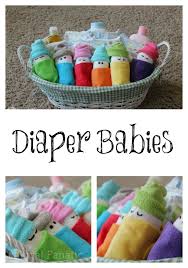 How To Make Diaper Babies Easy Baby Shower Gift Idea Easy Baby Shower Gift Cute Baby Shower Gifts Baby Shower Crafts