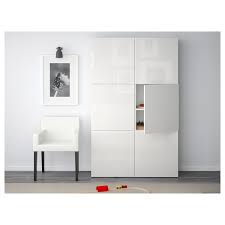 Besta تشكيلة تخزين مع أبواب Ikea