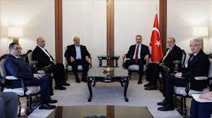 Turkish foreign minister meets Hamas delegation in Ankara on situation in  Gaza, peace plan