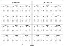 2018 2019 Calendar Calendar Printables Printable Calendar Template Blank Calendar