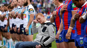 Former nrl star alex mckinnon and his wife teigan have welcomed twin girls. Alex Mckinnon Stood Up On His Own Stone Fox Sports