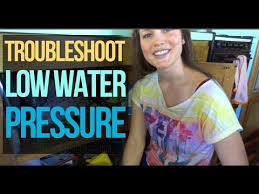 troubleshoot low water pressure in one