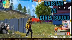 Raistar is a highly successful and popular free fire youtuber from india. Raistar Vs Girls Squad 1 Vs 4 Raistar Free Fire Gameplay Youtube