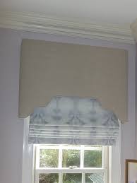 Cornice Board With Functioning Roman Shade Custom Window Treatments Roman Shades Roman Shade Curtain