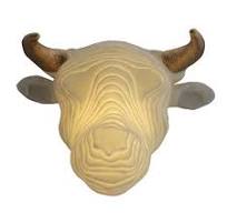 Sculpture Light Animal Head Light Head of Animal Decorative ...