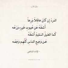 أبيات شعر حكمه عالم الأدب Arabic Poetry Beautiful Arabic Words Wisdom Quotes
