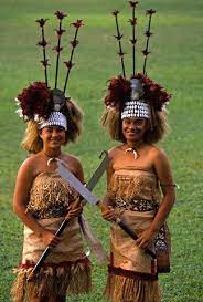 Linguistic evidence suggests that western polynesia was first settled some 3,000 years ago, by people of the lapita culture. Traditional Samoan Taupou Dress Costumes Around The World Samoan Clothing Traditional Outfits