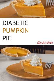 Having diabetes doesn't mean having to avoid dessert. Diabetic Pumpkin Pie Recipe From Cdkitchen Com Sugar Free Pumpkin Pie Sugar Free Diabetic Recipes Diabetic Friendly Desserts