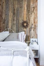 White scandinavian shelf and desk, grey and black striped carpet, white and wooden decor in a bed room with workplace space, workplace decor, workplace group. How To Clean Prep And Install Reclaimed Wood Plank Walls