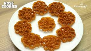Rose Cookies Eggless Rose Cookies Diwali Special Sweet Snack Gulabi Guttulu Gulabi Puvvulu Youtube In 2020
