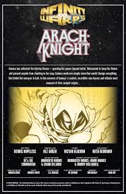Infinity Wars Arachknight Issue 1 