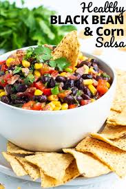 Black Bean And Corn Salsa Recipe Easy Black Bean Corn Salsa Dip Recipe Party Dip Recipes Bean Dip Recipes Black Bean Dip Recipe