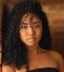 Modeling opportunities for curly-haired woman