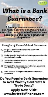 Infographic Financial Bank Guarantee Bg Providers In 2020 Trade Finance Financial Finance Bank