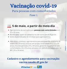 Os documentos necessários para apresentar no dia e local onde for agendada a vacina da covid são. Novo Grupo De Comorbidades Pode Agendar Vacinacao Brasilia Web Noticias De Brasilia Gdf