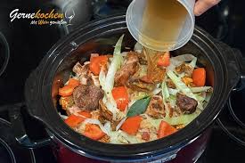 Bigosch Bigos Aus Dem Slow Cooker Gesunde Snacks Gesunde Vegetarische Rezepte Rezepte Slow Cooker