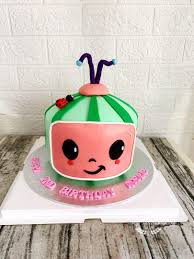 Best fit is 1/4 8x11 inches. Cocomelon Birthday Cake Food Drinks Homemade Bakes On Carousell