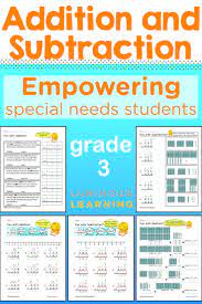 Grade 3 Addition And Subtraction Workbook Addition And Subtraction Upper Elementary Math Math Visuals