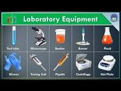 Laboratory Vocabulary | 50 Laboratory Equipment Names | Laboratory ...
