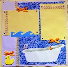 A flood of fun baby yourself the bare/bear essentials the bare/bear necessities (streaking, bare bottom) bubbles bubbles everywhere bubble trouble clean as a whistle good clean fun kiss my. Scrap Aholic Baby Bath Baby Bath Time Scrapbooking Layouts Baby