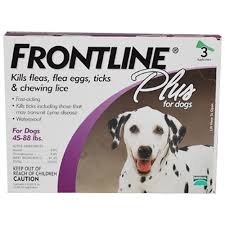 Frontline Plus For Dogs Canine Flea And Tick Treatment