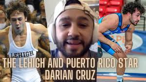 DARIAN CRUZ Discusses Lehigh Wrestling & Transferring to Puerto Rico