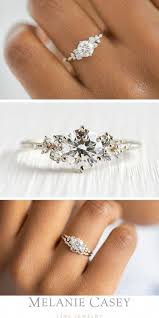 Rose Gold Diamond Ring Diamond Cluster Ring In Rose Gold Dainty Diamond Ring Black Friday Sale Fine Jewelry Ideas In 2020 Gold Diamond Wedding Band Diamond Wedding Bands Rose Gold Engagement Ring