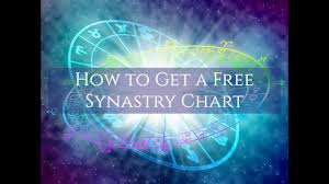 how to get a free synastry chart youtube