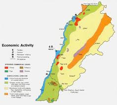 This map was created by a user. Lebanon Econ 1979 Lebanon Map Middle East Map Lebanon