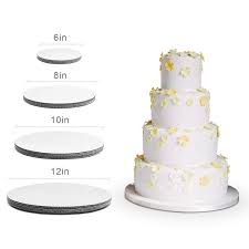 The sides are very smooth and can be easily covered with ribbon for a professional looking finish. 10 And 12 Inch 6 8 White Round Cake Circle Base Cake Boards 5 Of Each Size Cake Board Rounds Industrial Scientific Take Out Containers Rayvoltbike Com