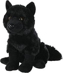 Wild Republic Wolf Plush Stuffed Animal Plush Toy Kids Gifts Black 12