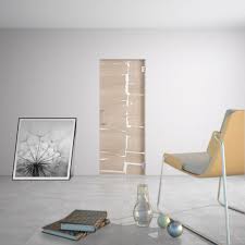 Laminated Glass Door With Wood Porta In Vetro Stratificata Con Essenza Legno Www Niame It Info Niame It Laminated Glass Glass Door Doors