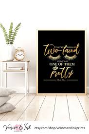 Black And Silver Wall Art Items Similar To Marilyn Monroe Quote Wall Art Black And Gold Printable Black And Gold Print Black And Gold Decor Black And Gold Wall Art Gold Foil Print On Silver Wall Art