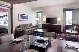 Residence Inn Los Angeles L A Live Two Bedroom Suite Living Area Guest Guestroom Comfortable Two Bedroom Suites Home Decor Furniture