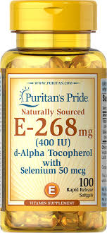 People looking to curb the effects of aging really value this. Vitamin E With Selenium 400 Iu Natural 100 Softgels E Vitamins Supplements Puritan S Pride