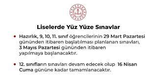 Duyuran cumhurbaşkanı erdoğan, anaokulu, kreş, 8. Meb Acikladi Sinavlar Ertelendi Mi Iptal Mi Oldu Lise 2 Donem Sinavlari Ne Zaman Yapilacak 2021 Takvim