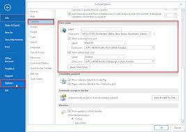 In the calendar section, under home tab, click week in arrange group. Blog Atwork At How To Use Multiple Time Zones In Your Outlook Calendar
