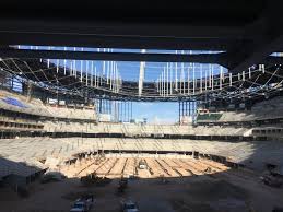 Video allegiant stadium lights up las vegas skyline Raiders Stadium Point Man What Other Stadium Has A View Of The Strip On One Side And The Snow Of Mount Charleston On The Other Side Lvsportsbiz