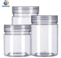 Food Grade 200ml Nut Jar Packaging Jar Pet Plastic Jar with ...