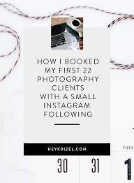 How I Booked My First 22 Photography Clients Hey Krizel Photography Business Marketing Photography Business Plan Photography Business Branding