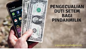 Peremitan duti ini diberikan bagi menggalakkan urusan pindah milik harta antara ibu bapa dan anak dilakukan ketika hidup sekaligus mengelakkan berlakunya tambahnya lagi, peremitan duti setem terpakai bagi surat cara pindah milik harta tak alih disempurnakan pada atau selepas 1 januari tahun. Pengecualian Duti Setem Bagi Pindahmilik Pinjaman Perumahan Lppsa